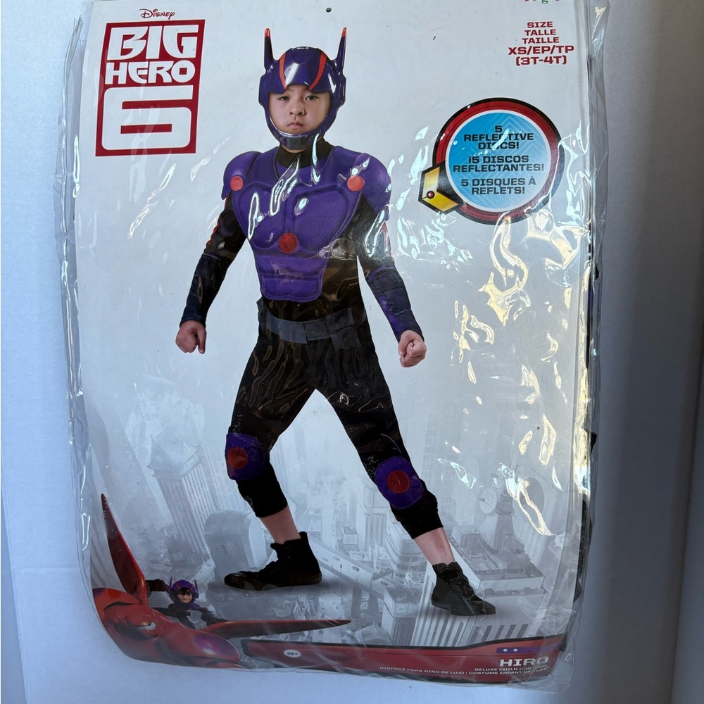 Disney Big Hero 6 Hiro Costume – Size XS (3T–4T)